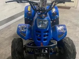 quad elettrico yuma blu professionale