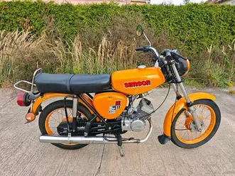 simson s51 3-gang mit 60km/h kba papieren nr.: b991 fehrbellin