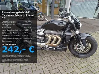 triumph rocket 3 r *wenig km*top zustand*schwarz*167 ps*