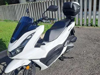 honda pcx 125 bianco