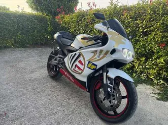 aprilia rs 125 bianco
