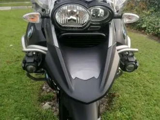 bmw r 1200 gs adventure navigation, touratech tasche, schwarz