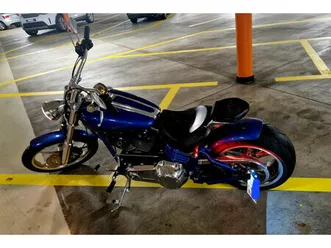 harley-davidson fxcwc 1584 softail rocker c, custom, occasion, chf 7'700.-