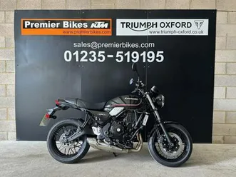 stunning one owner 2024/24 kawasaki z650 rs motorcycle
