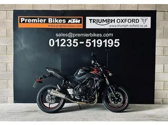 stunning low mileage 2024/24 kawasaki z650 motorcycle