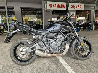 yamaha mt 07 jazdený motocykel