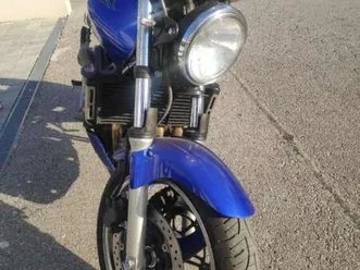 honda cb 600 blau