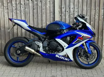 suzuki gsx-r600 k8 2009 (09) super sport + 14,000 miles 599 cc