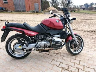 bmw r850r, inklusive original kofferset