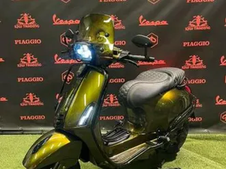 vespa sprint 2016! custom python green / full malossi 80cc! — scooters | vespa — marktplaats