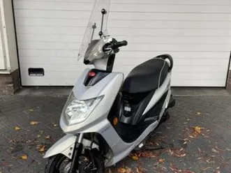 kymco vp50 brom scooter 45km brommer 3mnd garantie bromfiets — scooters | kymco — marktplaats