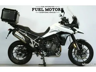 triumph tiger 900 gt pro 2022 10.000 km rabaissée top case