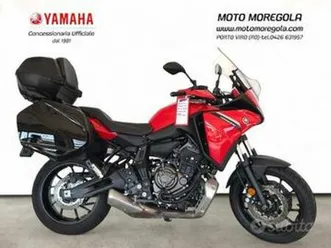 yamaha tracer 7 gt rosso 2021