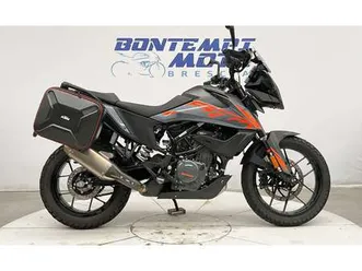 ktm 390 adventure 2023 + valigie + akrapovic - pat a2 grigio