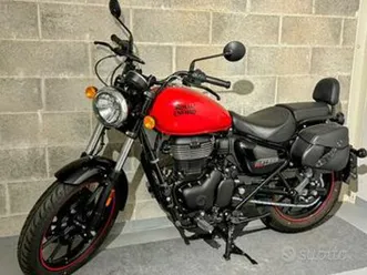 royal enfield meteor 350 fireball red 1.300km