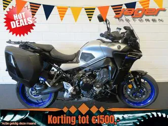 yamaha tracer 9 gt abs super fraai! zilver