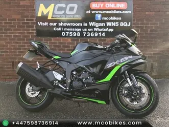 kawasaki ninja zx636 25reg 300 miles only as brand fire nw
