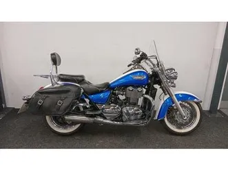 triiumph thunderbird 1700 lt ** mot june 2026 - forward controls - panniers **