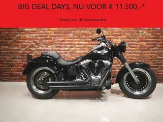 harley-davidson fat boy flstfb special 1690 zwart