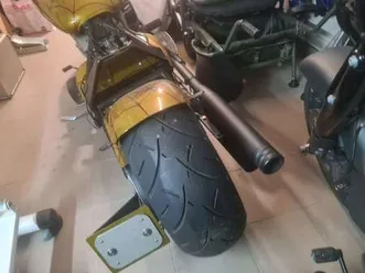 yamaha xv 1600 chopper einzelstück gold