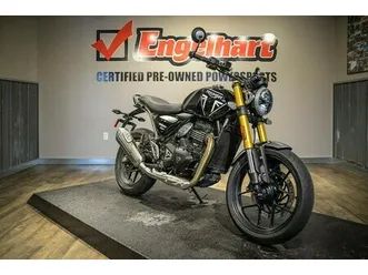 2025 triumph speed 400 phantom black / storm grey