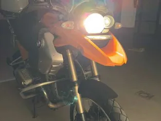 bmw r 1200 gs arancione