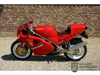 1990 ducati 851 superbike sp2 with only 285 km!!! a vendre