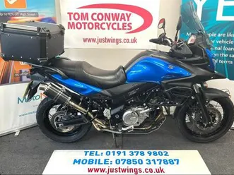 suzuki dl650 x v-strom, 2015(65), 10,322 miles, fsh, many fitted extras, £3495