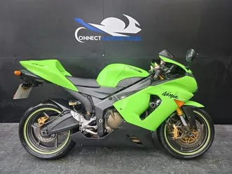 kawasaki zx6 2006 running project bike