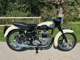 triumph tiger 110, 1959, a lovely pre-unit 650 twin with lots of history