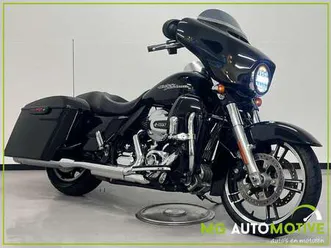 harley-davidson street glide | 103 flhxs street glide | led koplamp zwart