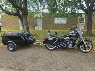 harley-davidson fld switchback 1690 stage 1 hpi clear 1 owner with trailer!