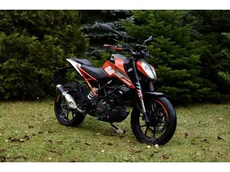 motocykl ktm duke 125 kat. a1 / b naked 2017r 25k przebieg moto abs milicz
