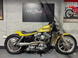 harley-davidson. magazine featured flattracker. 93 cubic inch s&s engine