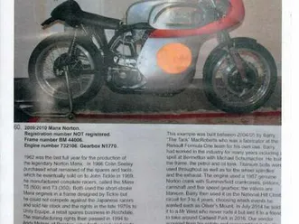 manx norton 500 replica