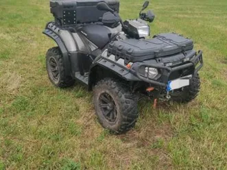quad/atv | polaris sportsman 850 forest | top-zustand + extras