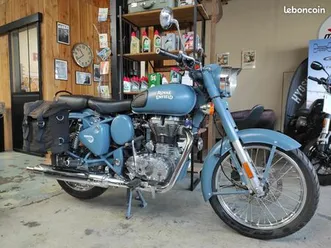 royal enfield - classic 500 squadron blue