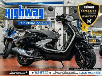 new sym fugue 125 cc euro 5 sport retro scooter