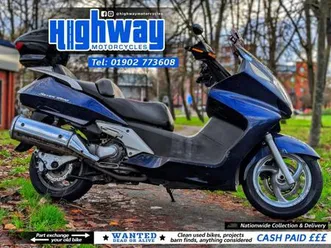 2002 honda fjs600 silverwing maxi scooter px to clear with mot till nov 2026