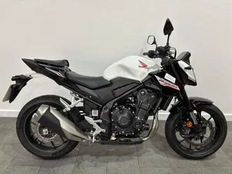 2024 honda cb500f hornet ex demo 1163 miles, warranty & breakdown 02/27, a2