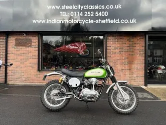 2002 kawasaki w650 scrambler - beautiful custom built bike in chesterfield