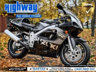 2000 suzuki gsxr 600 srad *time warp* (12k miles) with warranty & 12 months mot