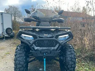cfmoto cforce 625 touring overland. snøskjærkampanje