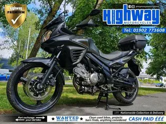 2014 suzuki dl 650 v-strom with extras, warranty & 12 months mot