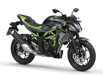new 2026 kawasaki z125 abs motorcycle grey or green save £200 krts discount