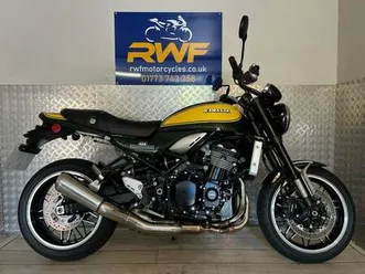 kawasaki z900 rs yellow ball, 2024, only 1 owner & 1,135 miles!! superb cond