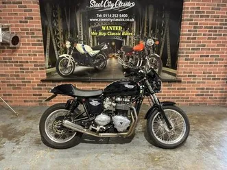triumph thruxton in davida colours by 8 ball paintworks for sale chesterfield