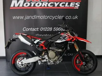ducati hypermotard 698 mono rve. pre-reg and 1 private owner, sale £9695!