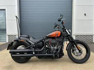 harley-davidson fxbbs street bob 114 1868 cc 2021 - very clean example