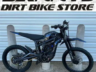 dannys dirt bikes black/blue talaria sting pro mx5 72v electric off road surron